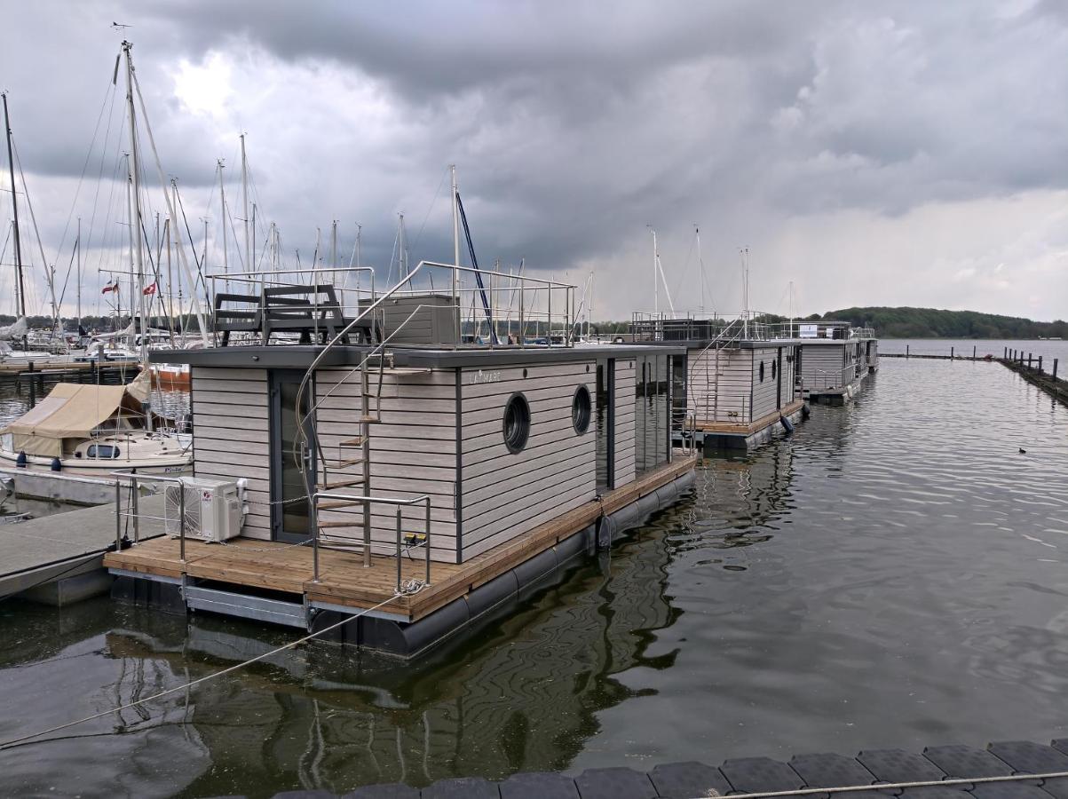 Ostsee Hausboot Schleswig Ostseeblick 1 Vila Exterior foto