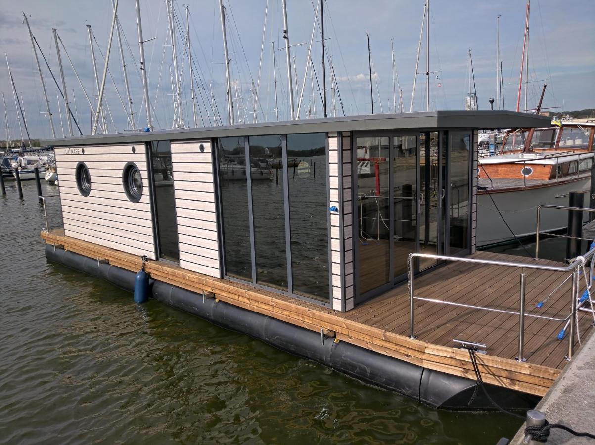 Ostsee Hausboot Schleswig Ostseeblick 1 Vila Exterior foto