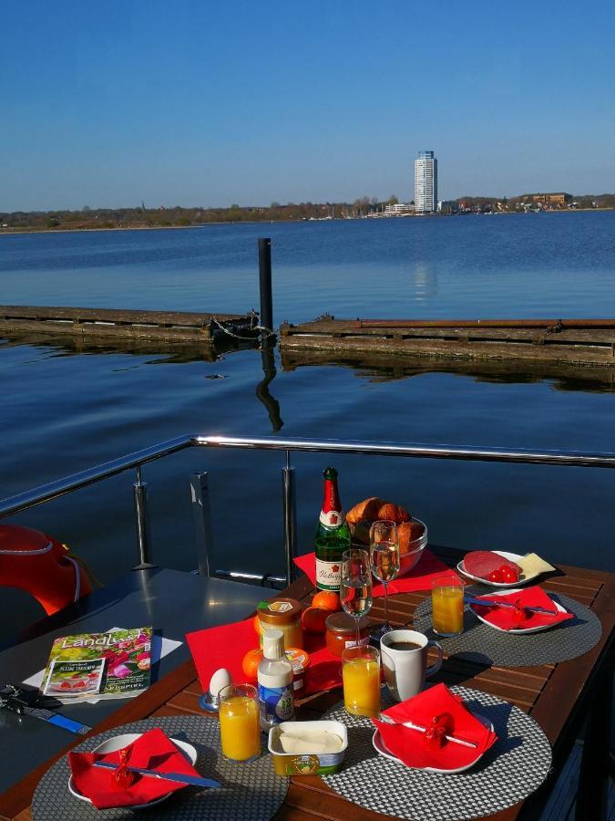 Ostsee Hausboot Schleswig Ostseeblick 1 Vila Exterior foto